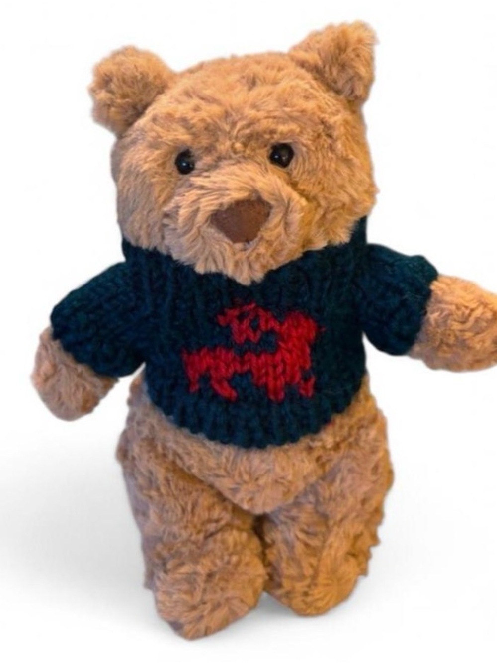 Knitted Christmas Sweater for Jellycat Bear